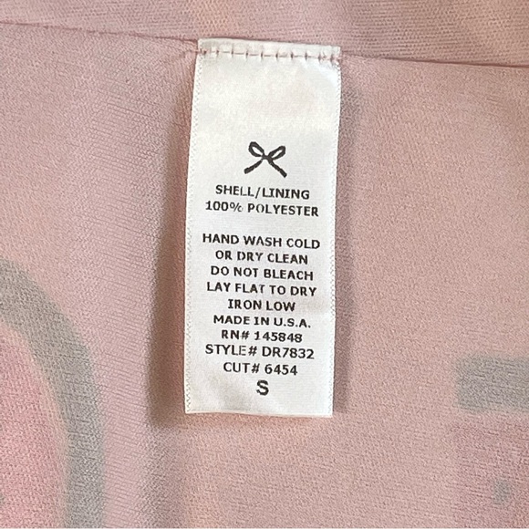 🍉 EVERLY ~ Fun Watermelon Print Shift Dress with Strappy Back Detail~Size Small - Picture 6 of 6